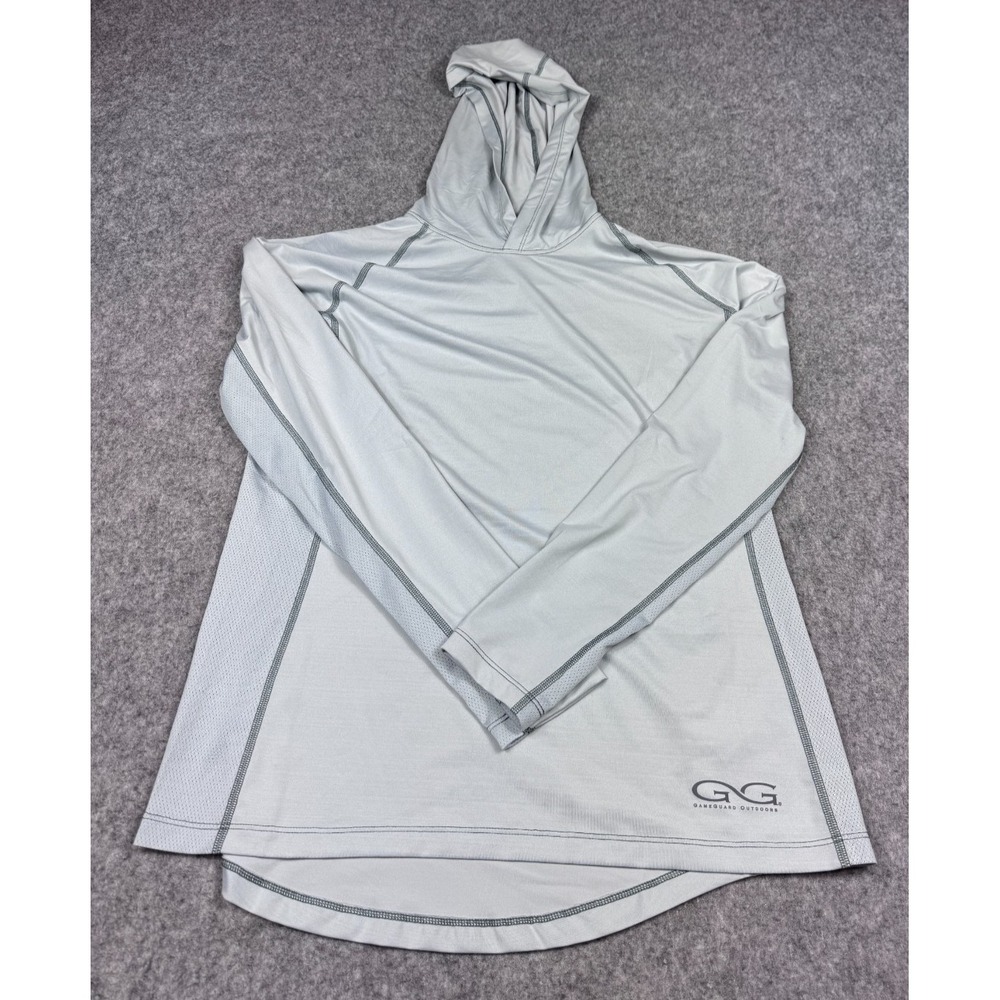GameGuard Hoodie Mens Small Gray Pullover
